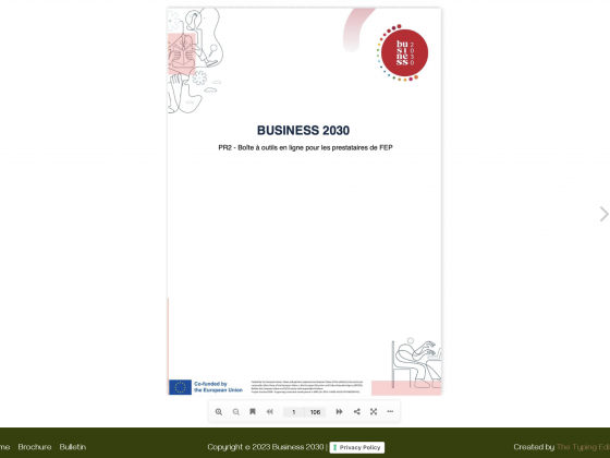 Bussiness 2030 – il Toolkit è online!