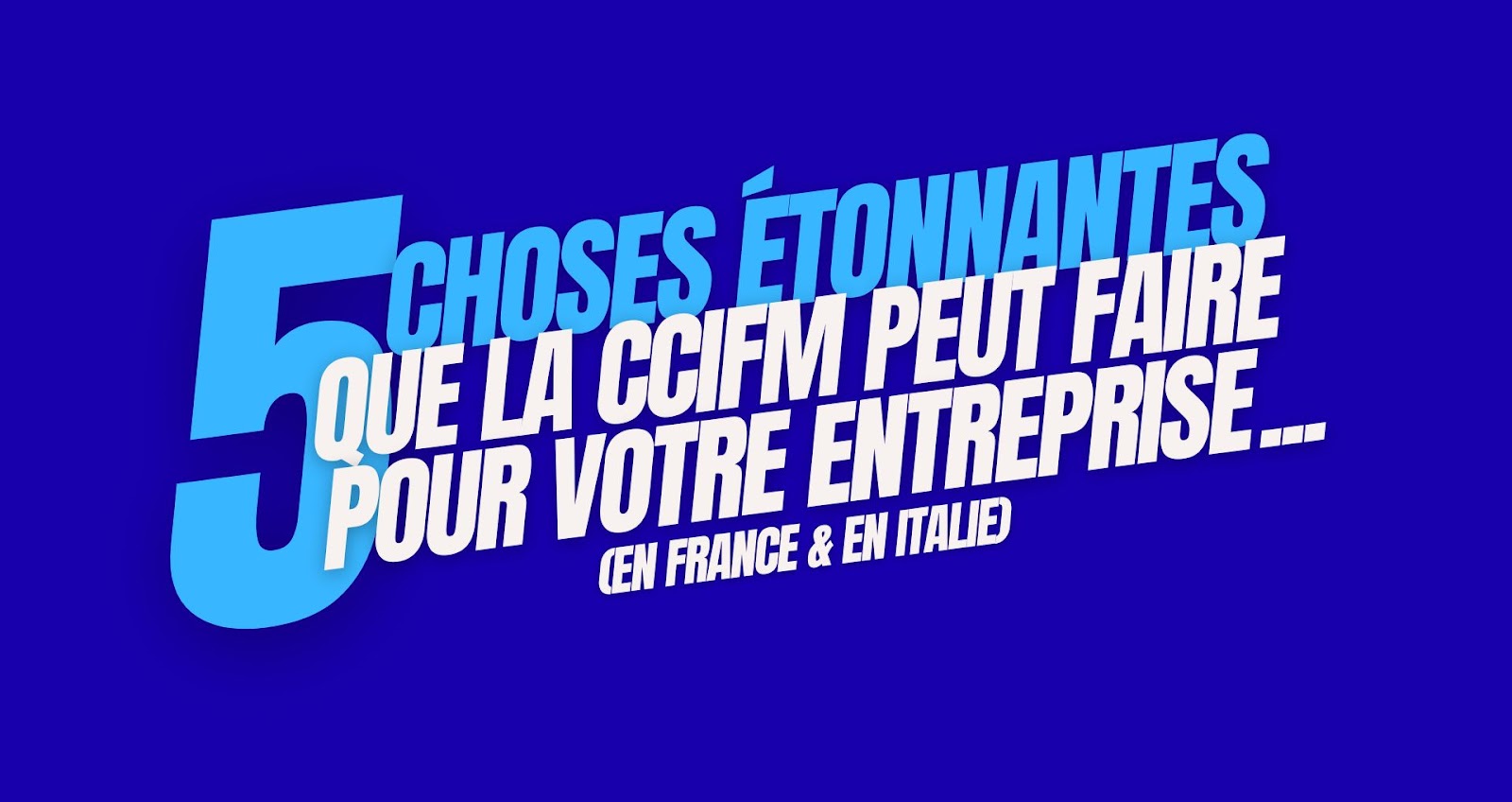 ccif marseille business france italie